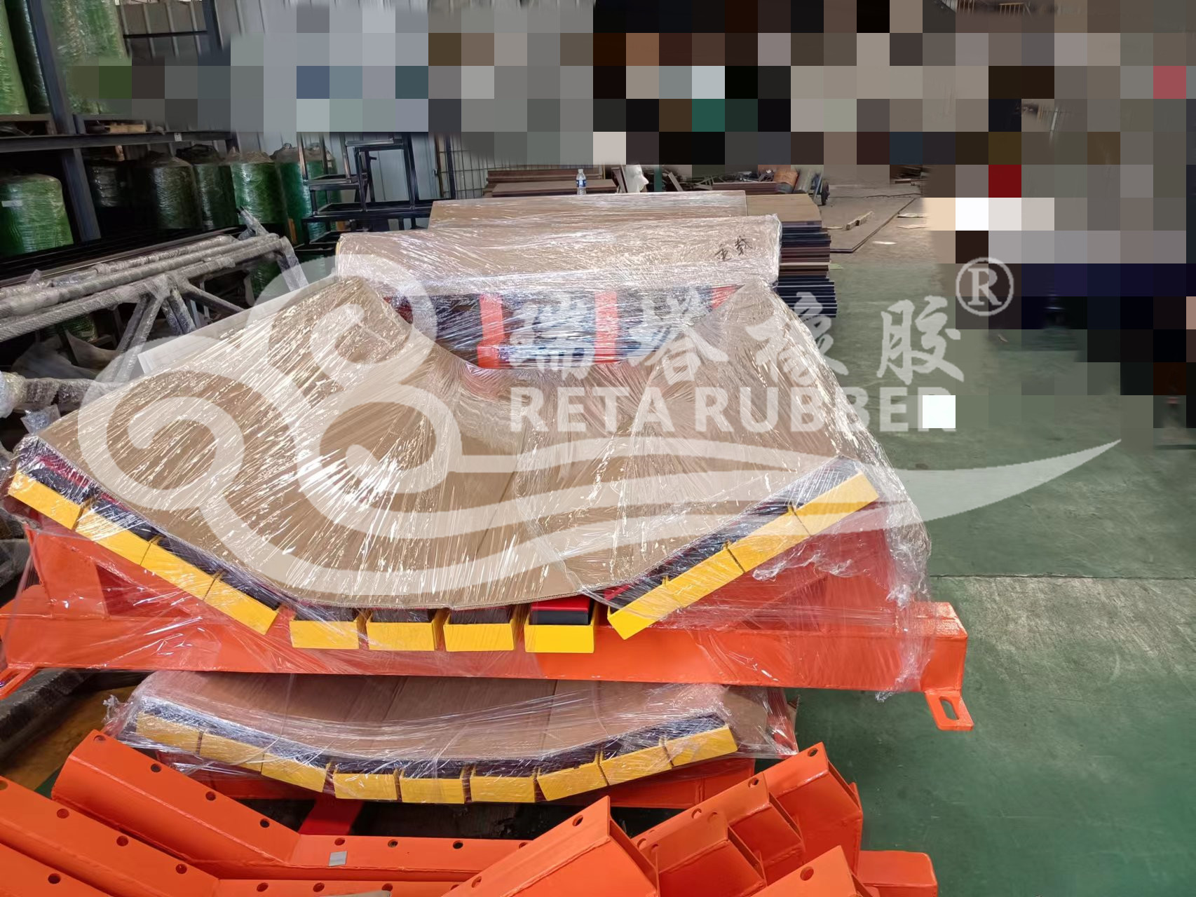 山西客戶訂購(gòu)高分子耐磨緩沖床發(fā)貨